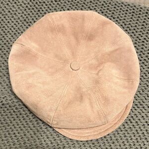 Liz Claiborne Pink Suede Beret